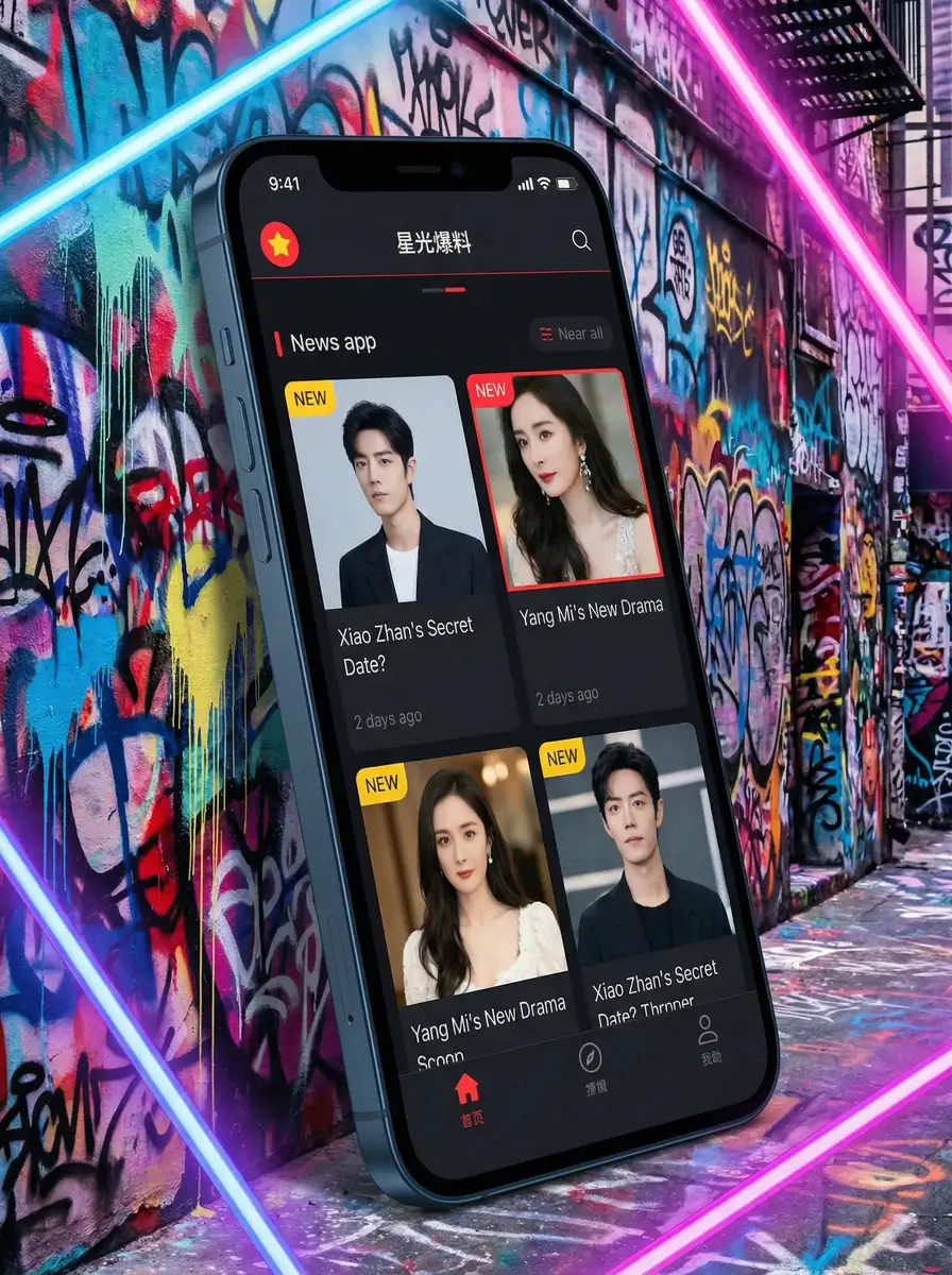 交换的最后一天 APP界面展示 - 掌上吃瓜神器